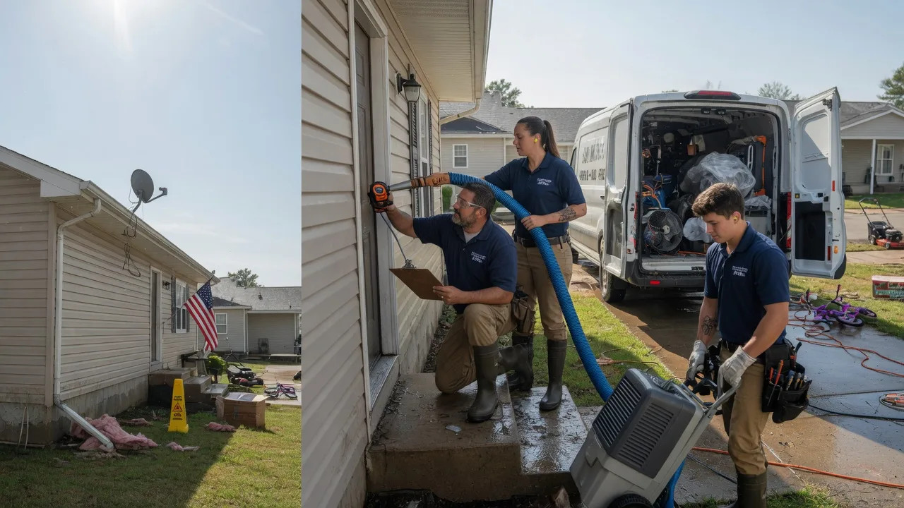 Ceiling Water Damage Restoration in Donaldsonville, LA near me